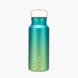 Snow Peak Recycled Titanium Aurora Bottle 600ml display New